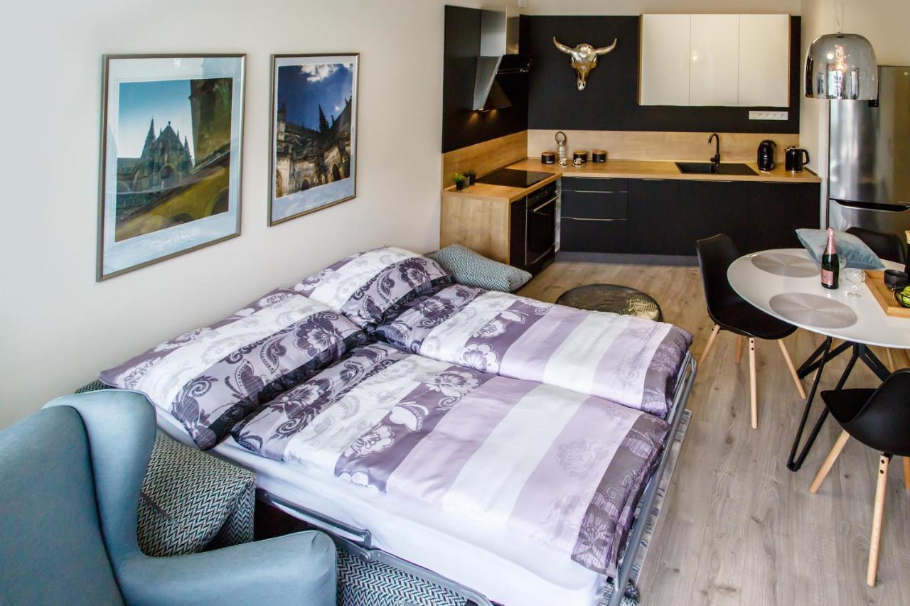 The Town Hall Residence -Welcome Home Apartment-Free Outdoor Parking-Ac Košice Eksteriør billede